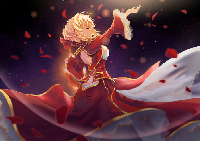 Nero Claudius - Аниме, Арт, Anime Art, Fate, Fate-Extra, Fate Grand Order, Nero Claudius, Rea