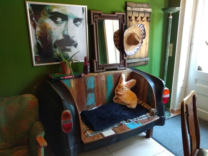 Interior of a bar in a Leipzig hotel - My, Interesting places, Travels