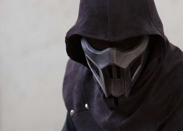 Homemade nuba saibot suit from Mortal Kombat - My, Cosplay, Berendey, Mortal kombat, Longpost, Needlework with process