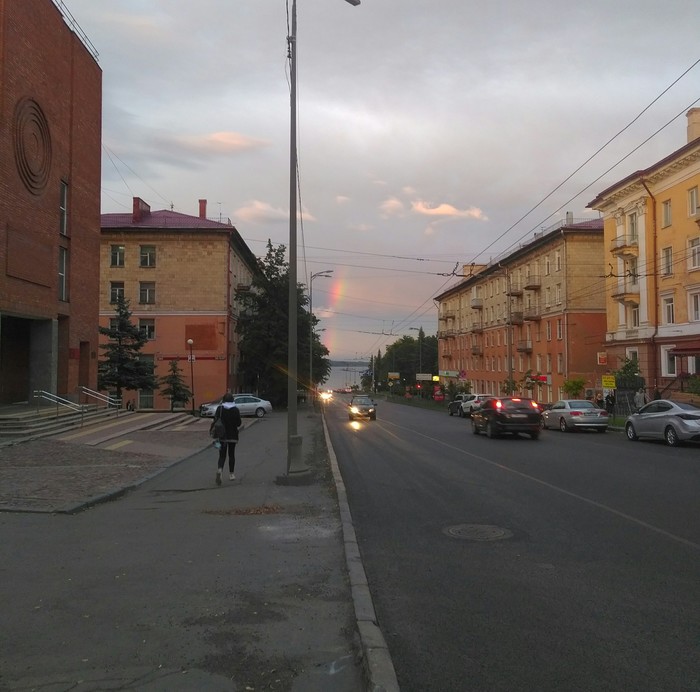 Petrozavodsk. - Petrozavodsk, Autumn, Rainbow