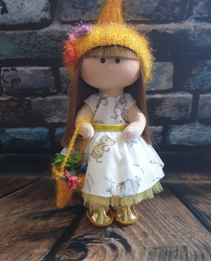 Handmade dolls - My, Handmade, Toys, Soft toy, Author's toy, Kids toys, With your own hands, Longpost