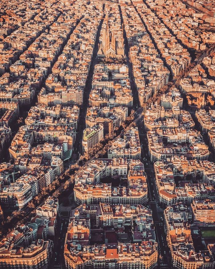 Barcelona - Barcelona, , Barcelona city, View from above