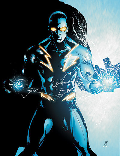 Superhero Powers: Black Lightning - My, Superheroes, Dc comics, Black Lightning, Comics-Canon, Longpost