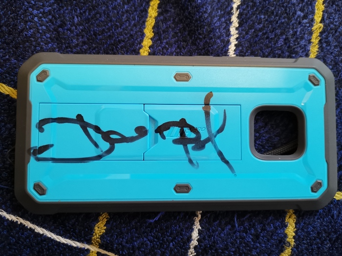 Doro left an autograph - My, Doro, Rock concert, Video, Autograph