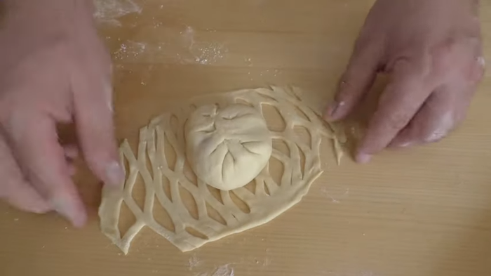 Рецепт домашней самсы с тыквой в духовке Кулинария, Еда, Рецепт, Самса, Другая кухня, Выпечка, Видео, Длиннопост, Видео рецепт
