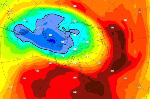 2019 ozone hole could be the smallest in three decades (September 16, BBC) - The science, news, Climate, Ozone layer, Ozone hole
