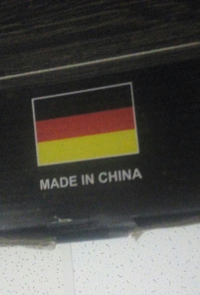 something is wrong here ... - Made in China, , Made in, Fake