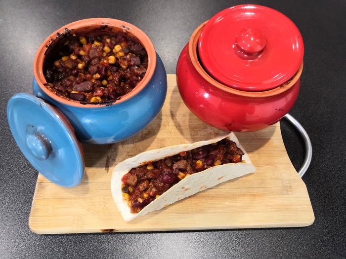 Chile con carne. mexican pot - My, Mexican cuisine, Video recipe, Video, Longpost, Recipe, Cooking, Chile Con Carne