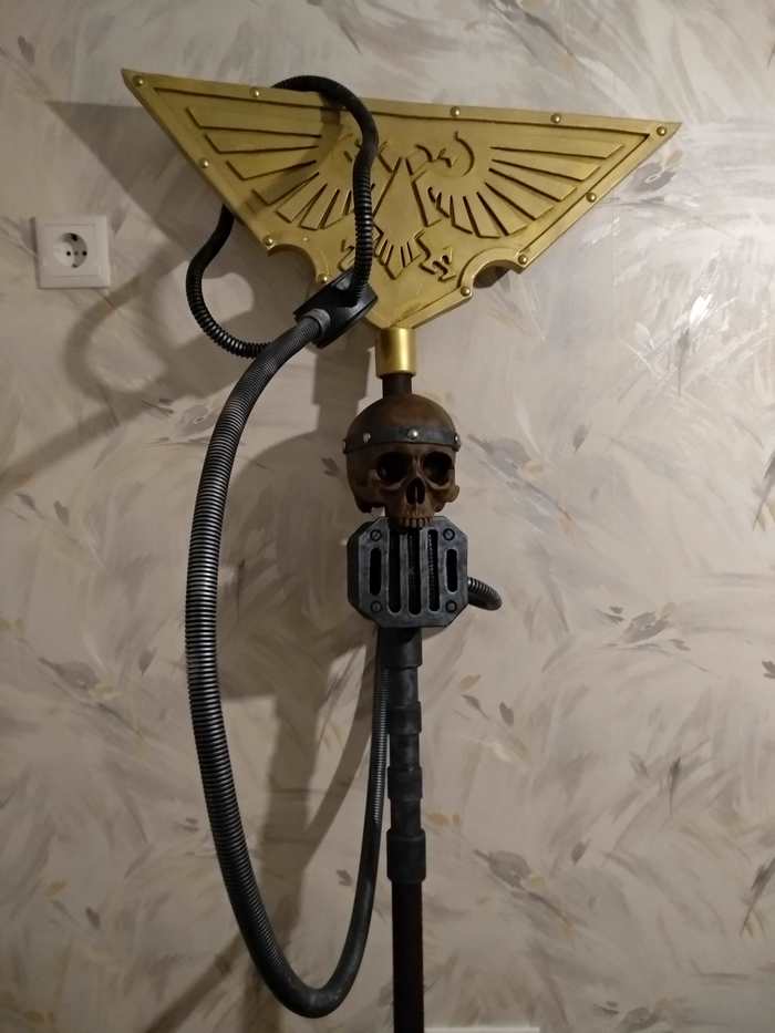 Adeptus Ministorum Preacher's Staff (Warhammer 40k) - My, Cosplay, Warhammer 40k, Longpost