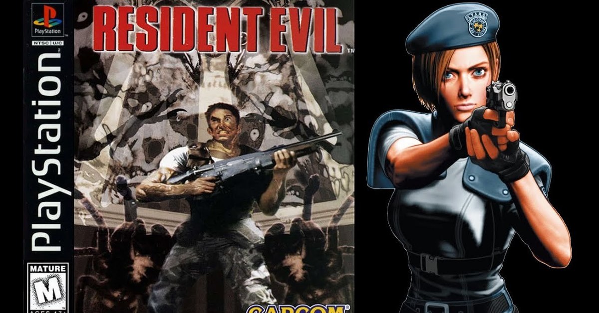 Resident evil 1 часть. Джилл Валентайн 1996.