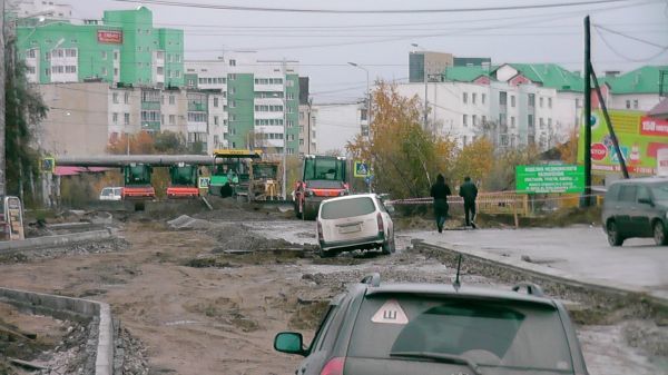 Мэр Сардана Авксентьева проваливает дорожный ремонт в г.Якутске Якутск, Мэрия, Видео, Длиннопост