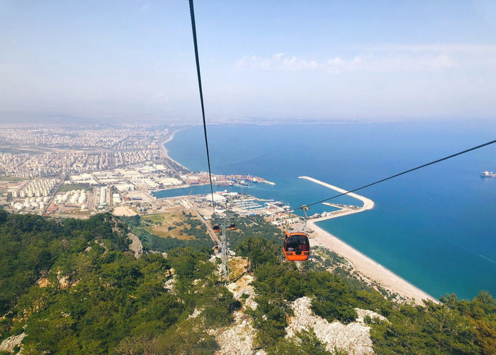 Tunektepe Teleferik cable car - My, Antalya, Travels, Turkey, sights, Tourism, Туристы, Relaxation, Entertainment, Longpost