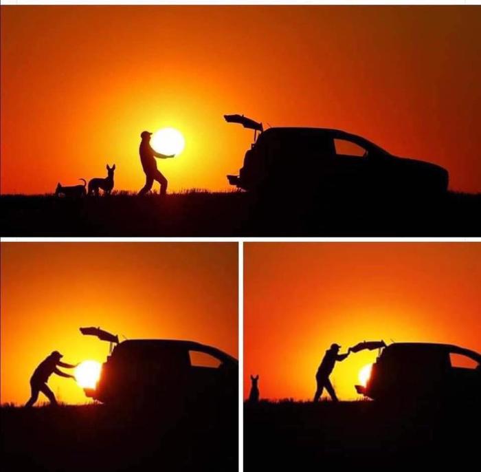 I'll take the sun with me - The sun, Car, Volume, Images