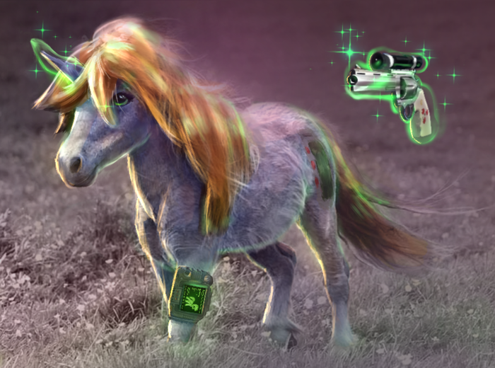  , , 1  My Little Pony, Littlepip, Xbi, Fallout: Equestria, Original Character, 