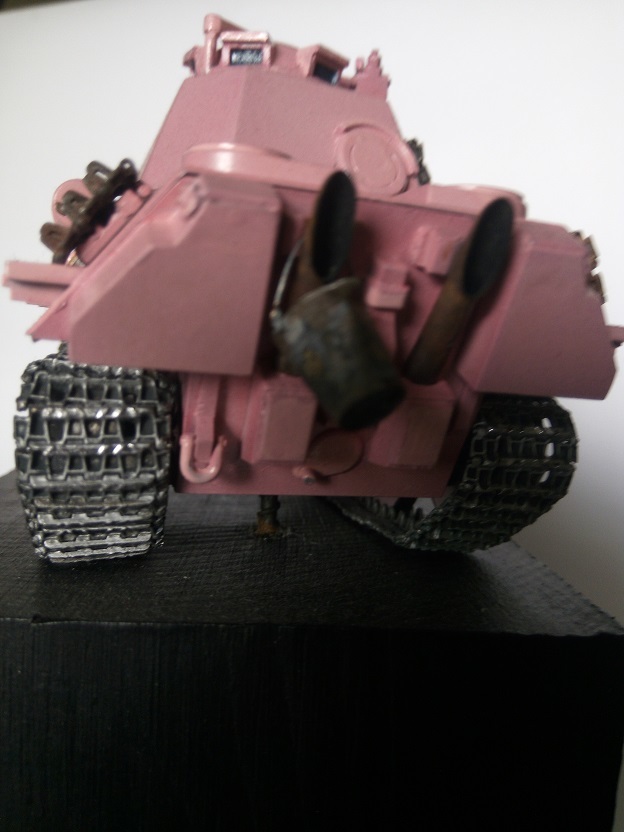 Pink Panther, MENG Toon Tank - My, Tanks, Pink Panther, Longpost