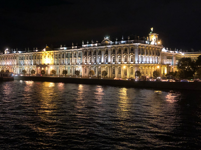 Winter! - My, Saint Petersburg, Night