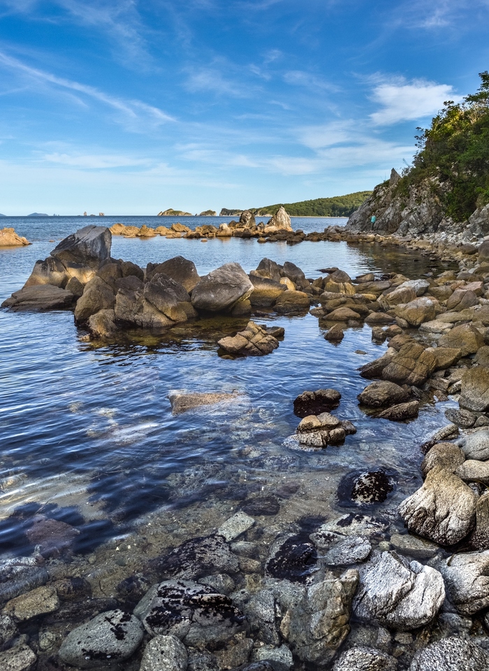 Stones and sea - My, The photo, Vityaz Bay, Primorsky Krai, Japanese Sea, Nikon d7100