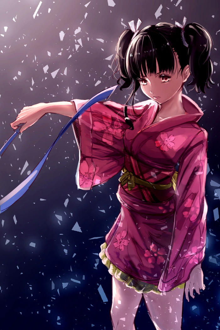 Mumei by Smile - Anime, Anime art, Art, Mumei, Koutetsujou no kabaneri, Kimono, Pixiv, 