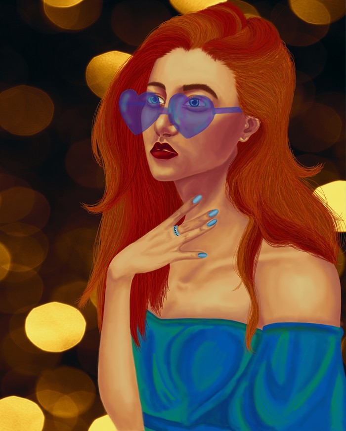 Портрет подруги