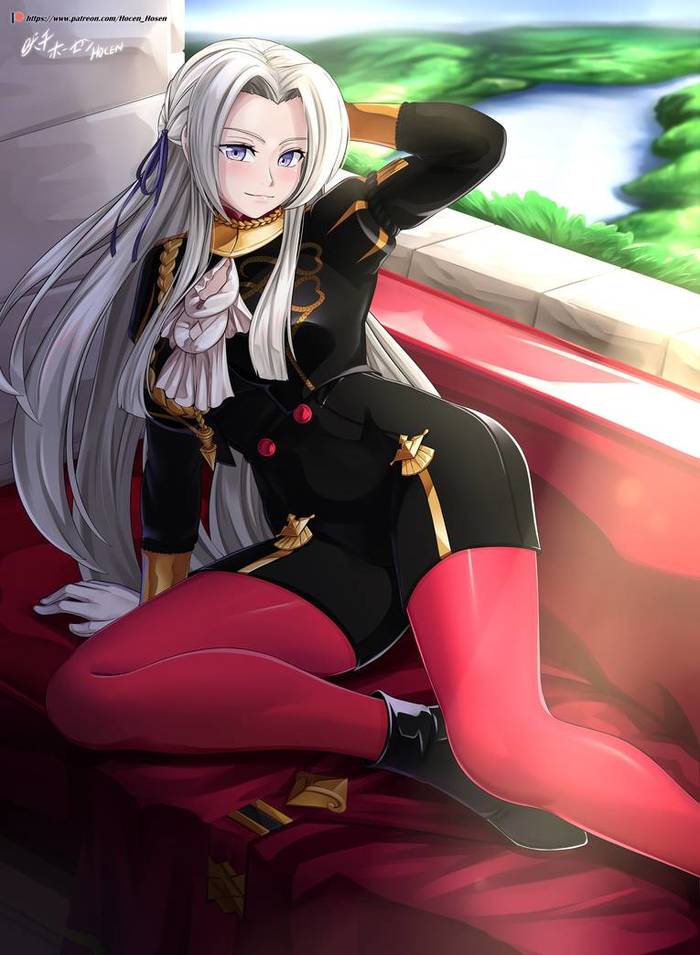 FE3H - Edelgard - DeviantArt, Арт, Рисунок, Игры, Anime Art, Fire Emblem, Edelgard, Hosen Hocen