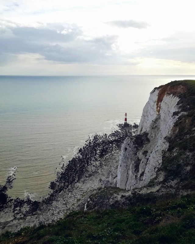 UK, Cape Beachy head - My, Nature, England, Great Britain, Lighthouse, Longpost