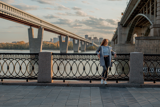 Embankment - My, Beginning photographer, I want criticism, Novosibirsk