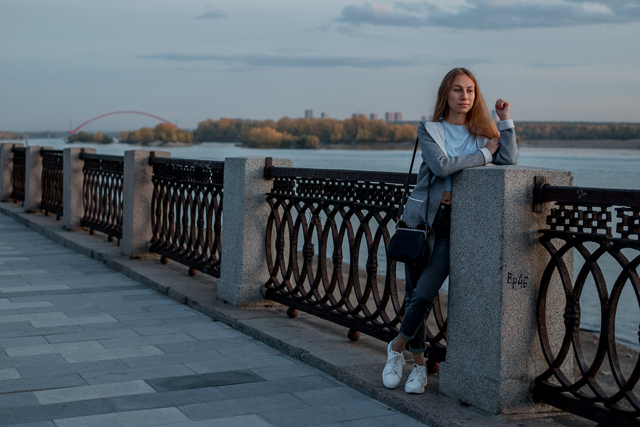 Embankment - My, Beginning photographer, I want criticism, Novosibirsk