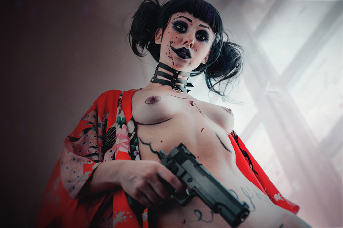 LOVE DEATH + ROBOTS Cosplay - NSFW, My, Love death and robots, Cosplay, Oheekolts, Breast, Netflix, Longpost