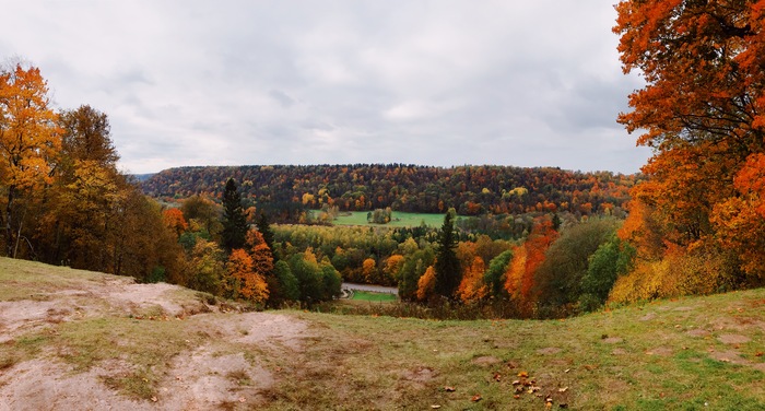 Autumn in Latvia - Autumn, My, Longpost, Latvia