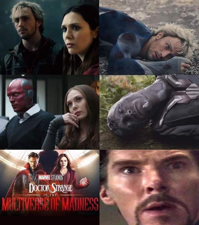 scarlet trouble - Doctor Strange, Scarlet Witch, Marvel, Mercury, Death, Cinematic universe, Vision, Doctor Strange: In the Multiverse of Madness