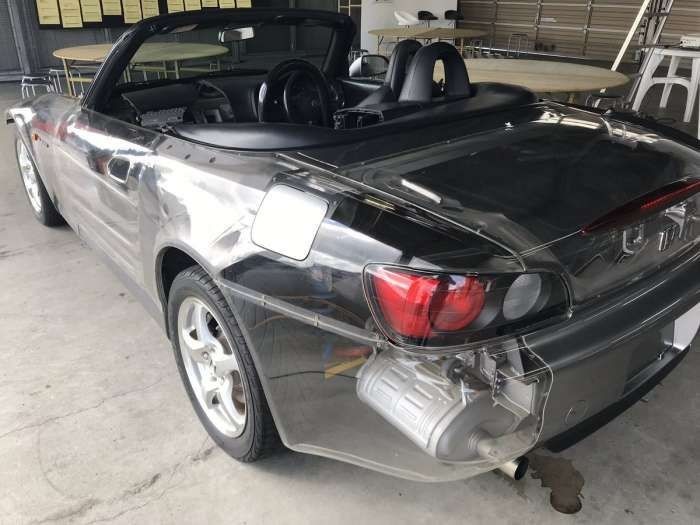 Found a completely transparent Honda s2000 - Auto, Longpost, Transport