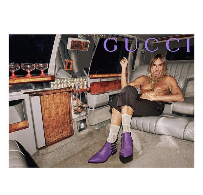 Iggy Pop takes a break at a Gucci Cruise Campaign Party - Iggy Pop, Gucci, Party, Longpost