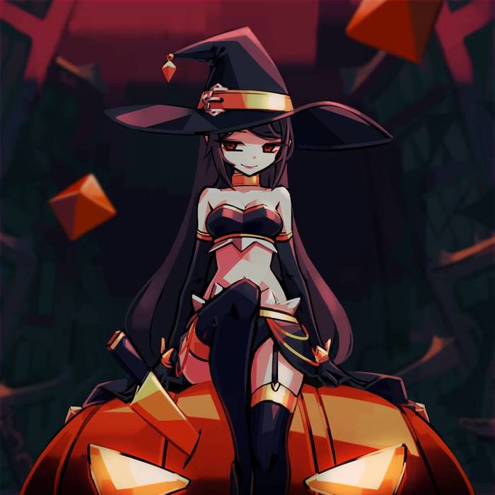Halloween Witch Reina DeviantArt, , , Anime Art, , 