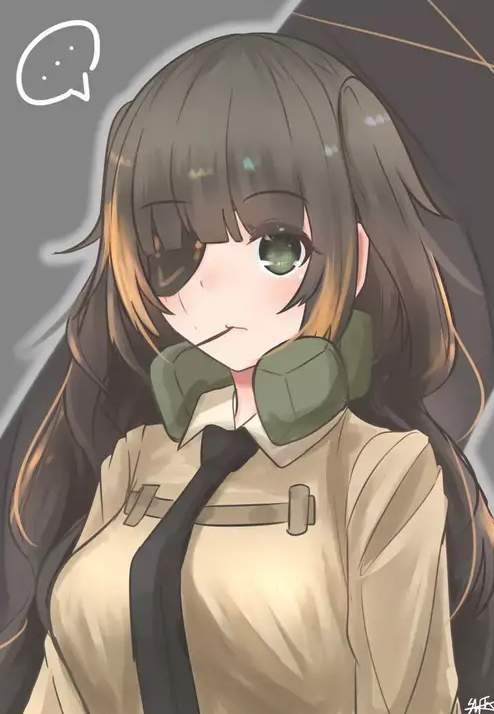 M16A1 - Anime, Anime art, Art, M16a1, Girls frontline, A selection, Longpost