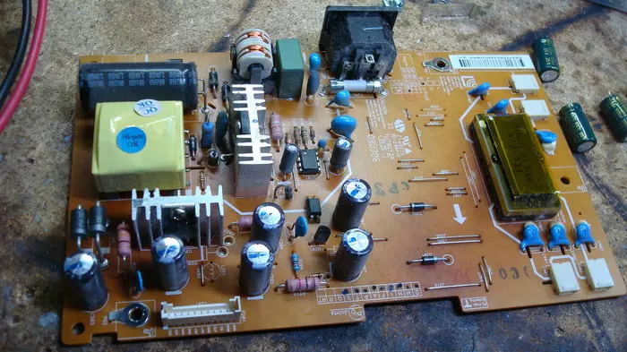 Not always a blown capacitor is to blame. - My, Repair of equipment, Cherkasy, Longpost