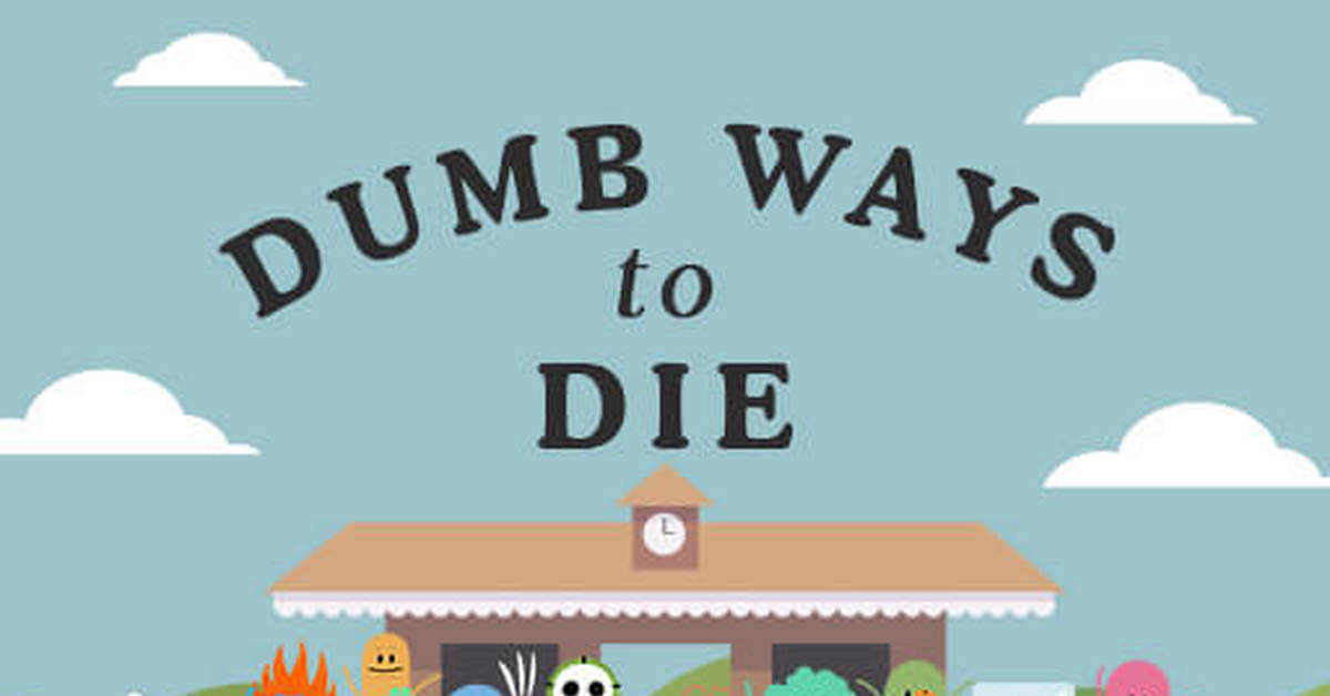 Dumb die dumb. Dumb ways to die Original персонажи. Dumb как играть. Раскраска dont ways to die. Dumb ways прохождение в автобусе.