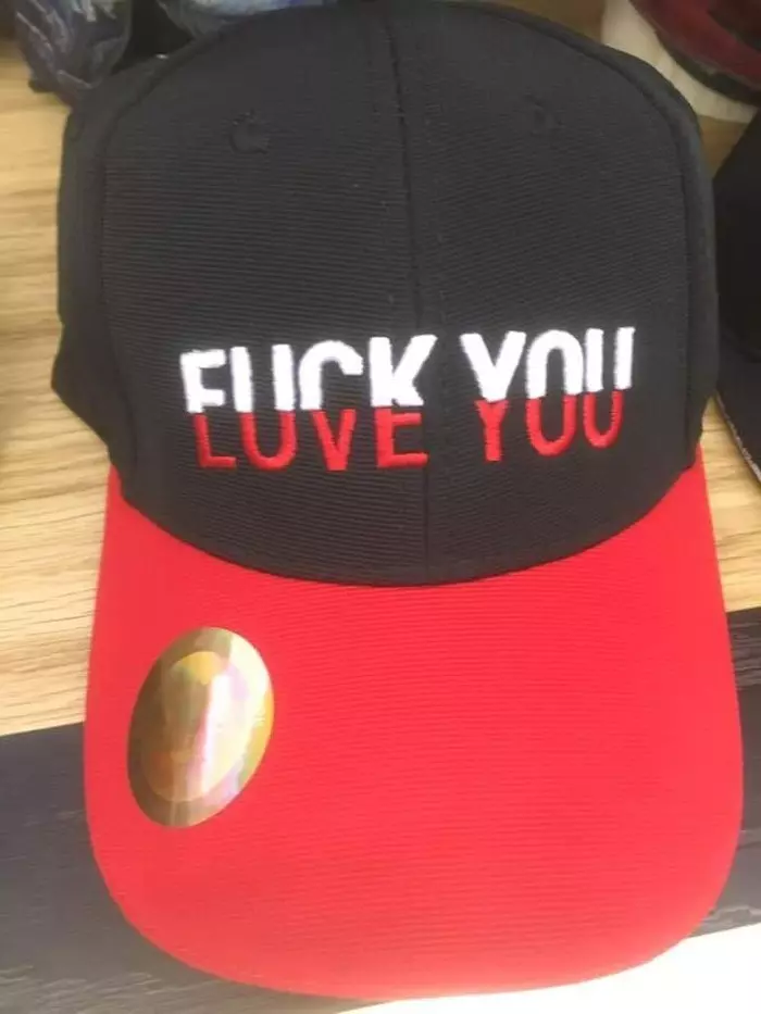 For all occasions - Images, Picture with text, Baseball cap, Love is, Fuck you, Fak (gesture)