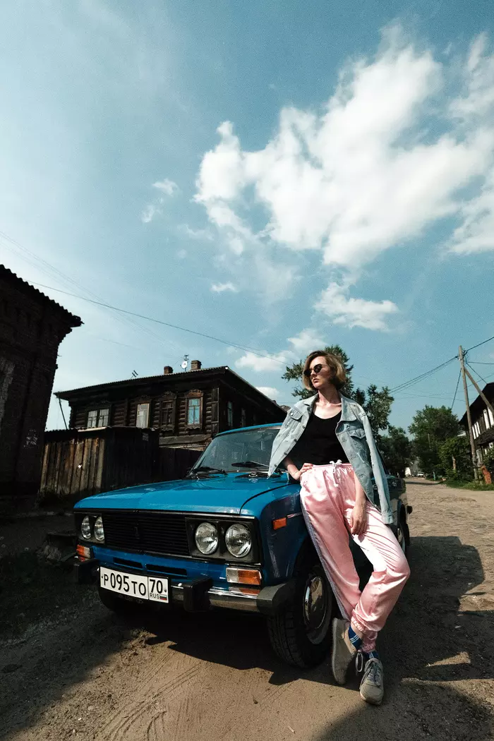 Girl portraits. part 3 - My, Girls, Auto, AvtoVAZ, Vaz-2106, The photo, 90th, Longpost