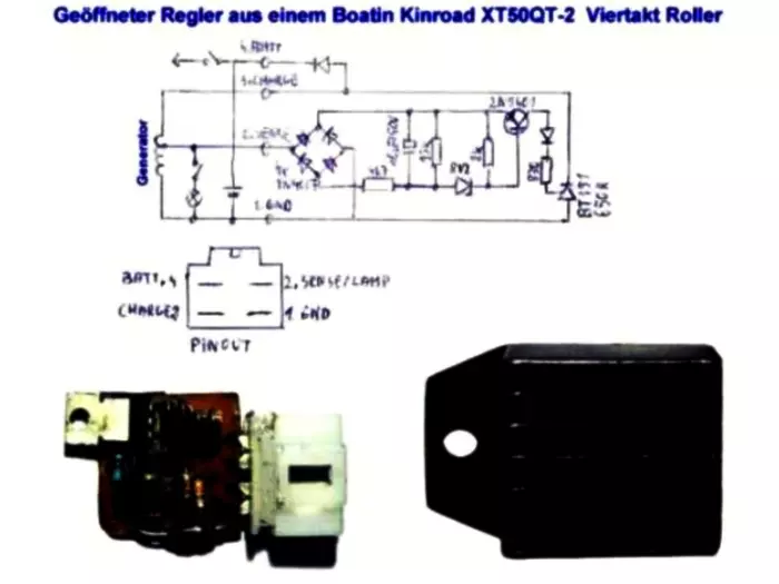 Repair of the battery charge relay of any Chinese scooter or ATV. - My, Longpost, Professional humor, Video, Chinese goods