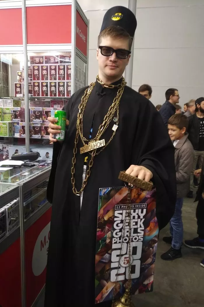 Father Nikanon - Igromir, Cosplay, Holy father, Humor, From the network