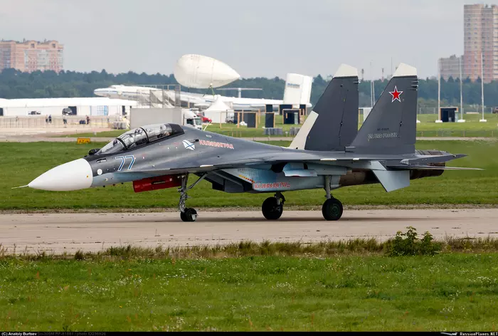 СУ-30СМ Калининград - Авиация, Вкс, Морская авиация, Су-30см, Самолет, Фотография, Russianplanes