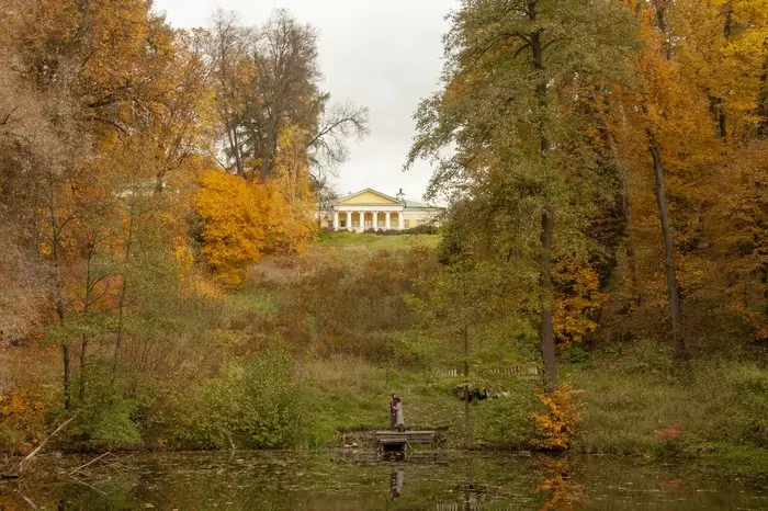 Палитра осени в Горках Ленинских - Горки ленинские, Осень, Палитра, Длиннопост