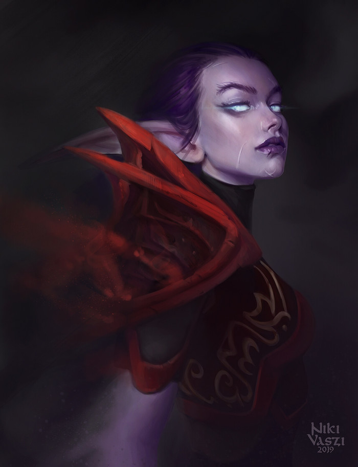Celeste Bloodfang. WOW, , , World of Warcraft,  , Niki Vaszi