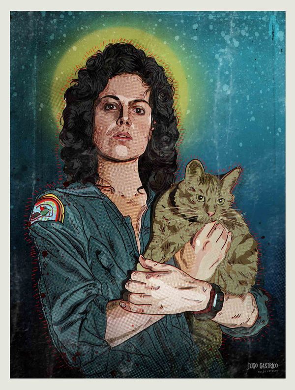 And someone is 70 today. And it's not Jonesy. - My, Stranger, Ellen Ripley, Sigourney Weaver, Anniversary, Longpost