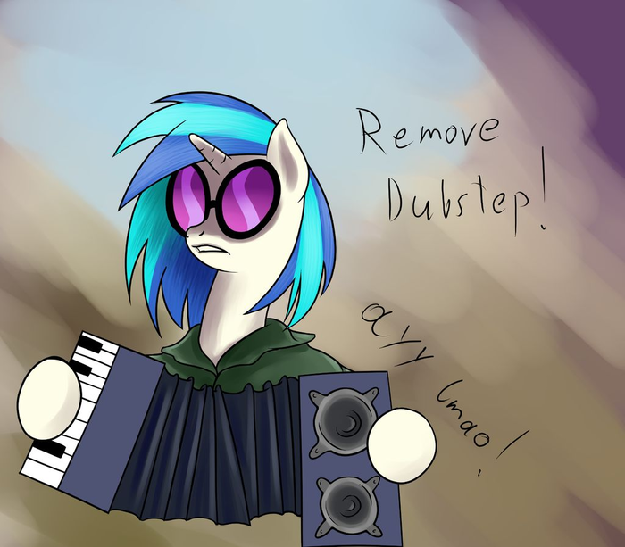 Remove Dubstep Remove kebab, My Little Pony, Vinyl Scratch