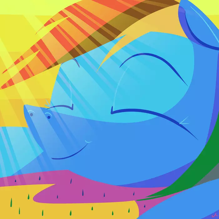 Sun Dreams - My Little Pony, Rainbow Dash, Сон, Docwario