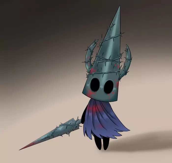 To kill a god, you have to become a god yourself - Hollow knight, Blasphemous, Games, Art, Crossover, Crossover