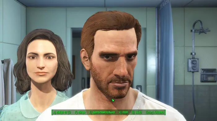 When you choose a character, and there - My, Andrey Burkovsky, , Fallout 4, Games, Computer games, Domhnall Gleeson