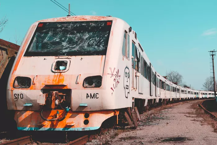 Train to a happy future - My, Beginning photographer, Kursk, A train