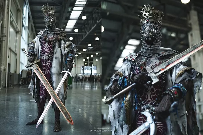 Challenge Accepted: Pontiff Sulyvan cosplay creation from Dark Souls III. - My, Dark souls, Dark souls 3, Cosplay, Pontiff Sulyvahn, Igromir, Russian cosplay, Longpost